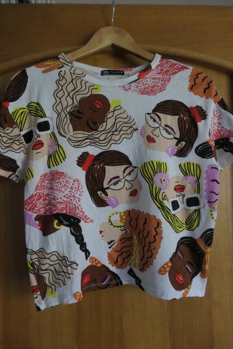 Zara stylove,trendy,moderne tricko s/m, zara,s