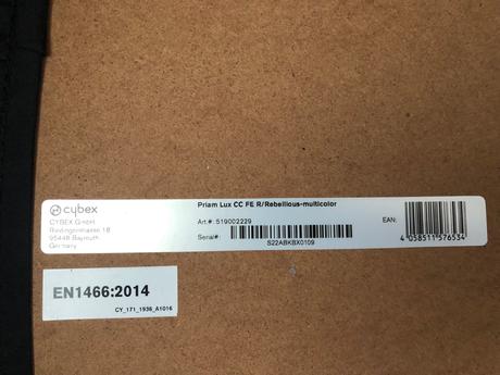 Cybex priam rebellious vanička, cybex,cybex priam 3