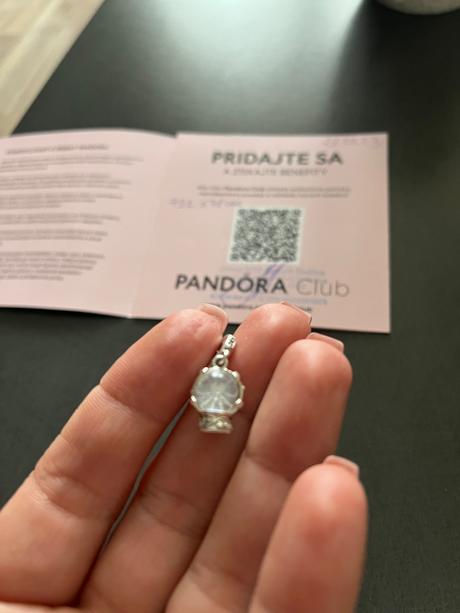 Pandora snezna gula s anjelom - original, pandora