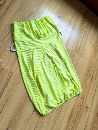 Neónovožlté šaty, m