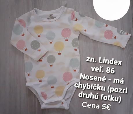 Lindex body s balónmi veľ. 86, lindex,86