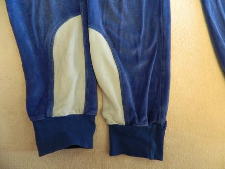 Velúrové tepláky pre dvojičky veľkosť 140, 140