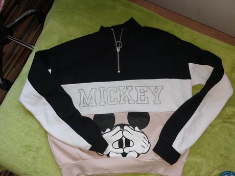 Mikina mickey, h&m,158