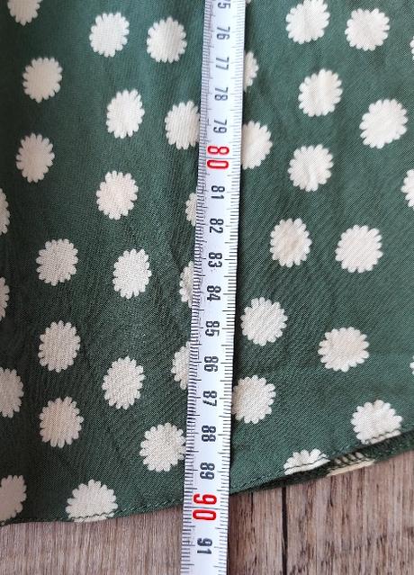 Zelené šaty z viskózy, 42