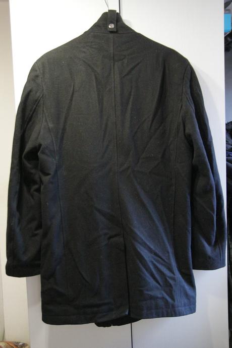 Čierny pánsky kabát zara xl, zara,xl