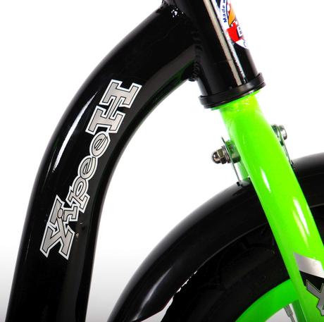 Volare yipeeh detské odrážadlo black neon green, hudora