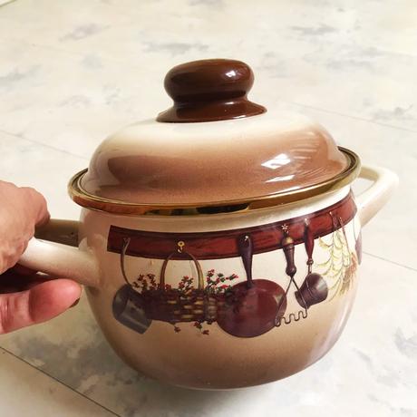 Smaltovaný hrniec + prikrývka 1,5 l, 