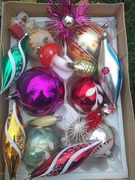 Vianočne ozdoby mix - 45 eur, 