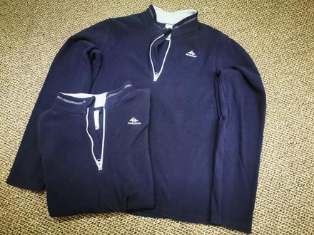 Fleecove mikiny quetchua dvojičky, s