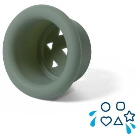 Babyono edukačná silikónová hračka do kúpeľa cup, 