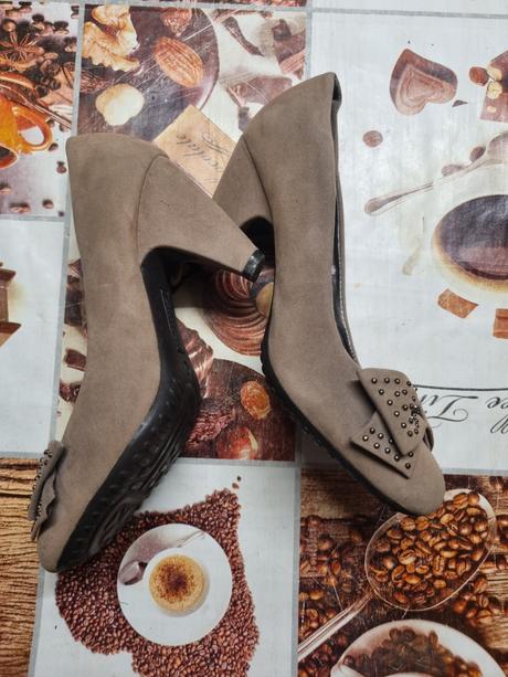 Dámske semišové lodičky, jennifer&jennifer,37