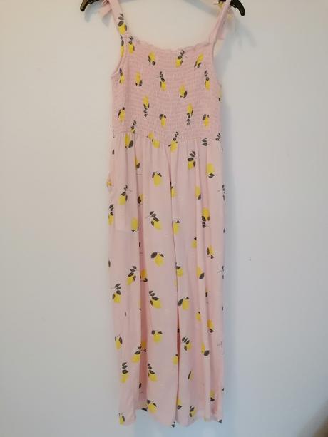 Overal s citrónmi pre 9 až 10r, h&m,140