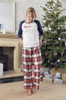 Teplejšie pyžamo next uk, next,s / xs