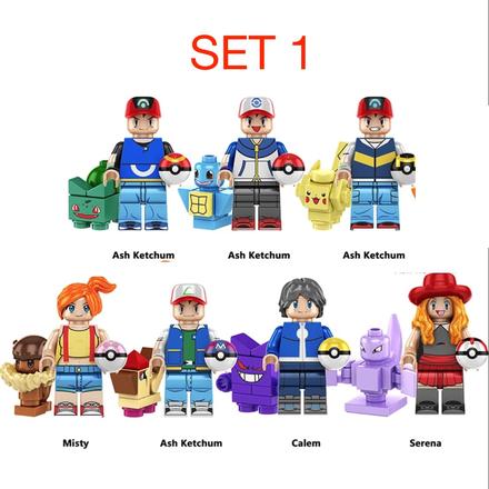 Mix postavičiek - typ lego - nové, nehrané,