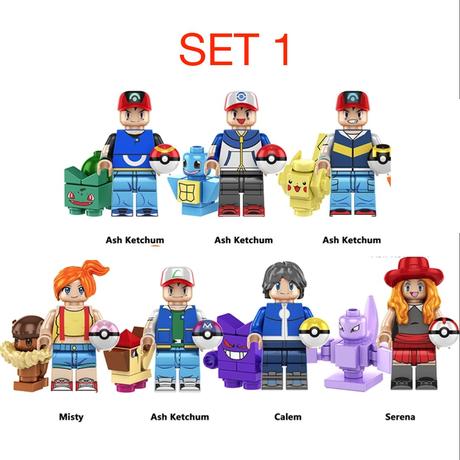 Mix postavičiek - typ lego - nové, nehrané,