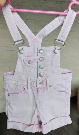 Šortky na traky (riflové), h&m,98