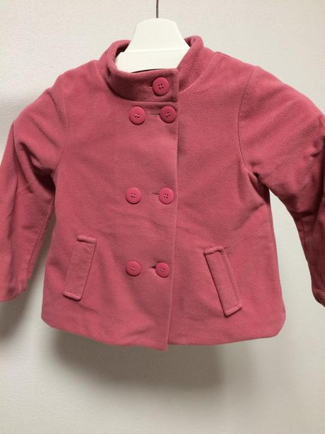 Kabát dievčenský fleecový next č.110, 4-5y, next,110