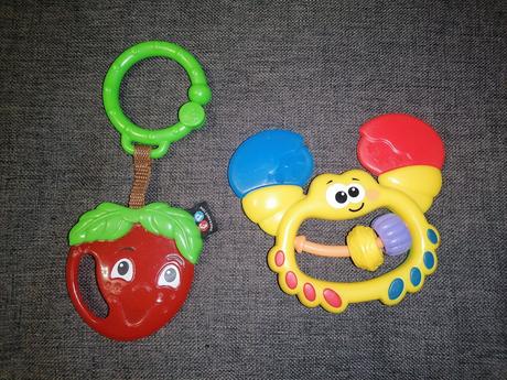 10 kusov pre bábätko - hryzátka, hrkalky a hračky, 