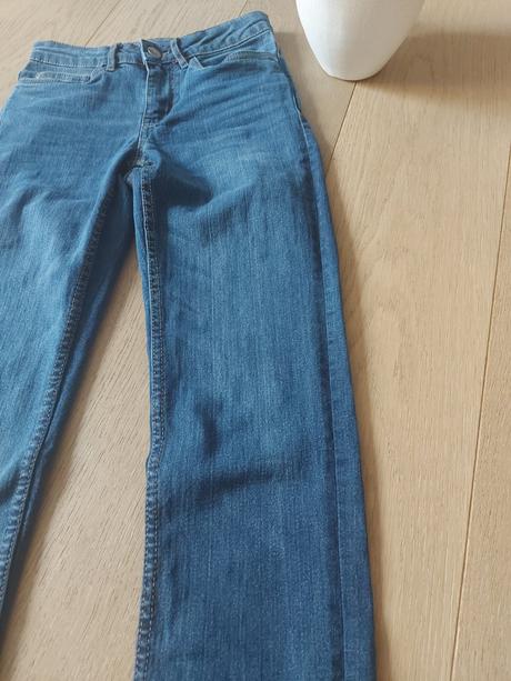 Skinny rifle pre vyššiu slečnu- top stav - nové, esmara,xs