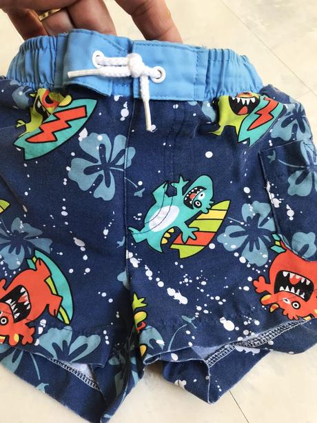 Šortky/plavky so sieťkou, 86