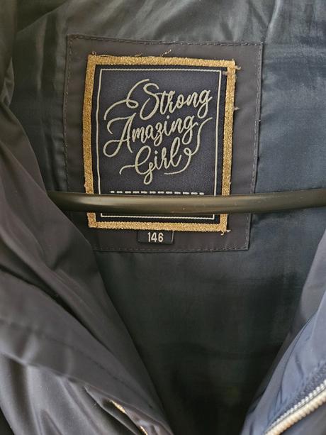 Zimná bunda pre dievčatko, 146