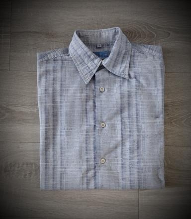 Pánska svetlomodrá košeľa accanto, s