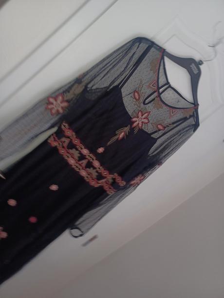 Cream transparentné saty l/xl pc 149eur, xl