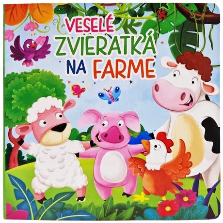 Veselé zvieratká na farme knižka,