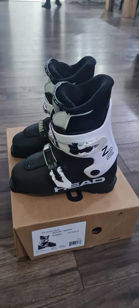 Detske lyziarky z2 junior boot black/white 21.0/21, 21