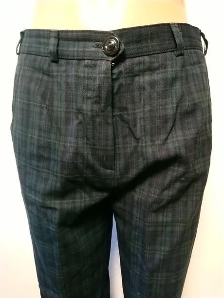 Dámske kárované nohavice, bexleys, xs