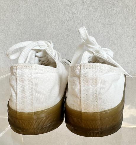 Biele plátené tenisky, 38