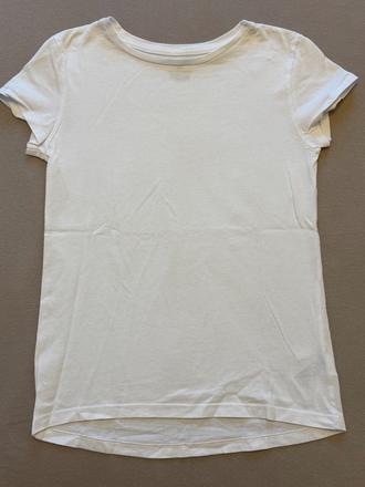 Biele tričko, h&m,152