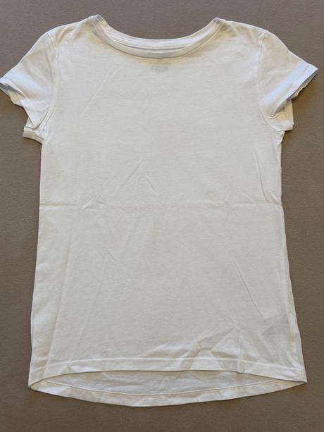 Biele tričko, h&m,152