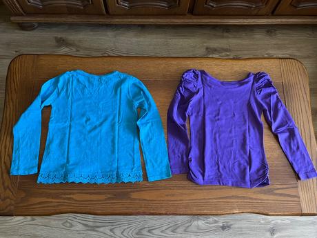 Jednofarebné tričká - dvojset 122/128, lindex,122