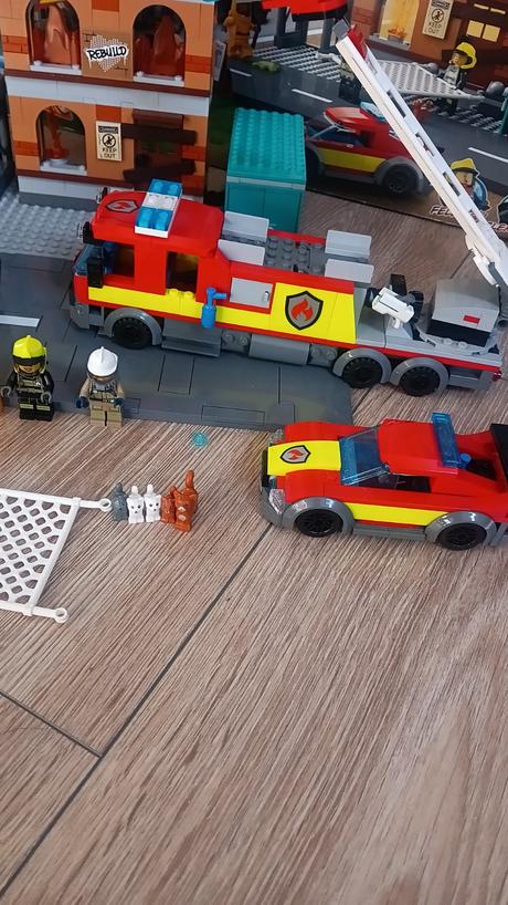 Lego city hasiči- výjazd hasičov, 