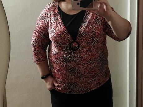 Top s 3/4 rukávmi č.54, xxxl
