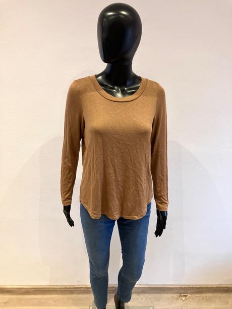 Dámsky hnedý sveter ginatricot (m), m