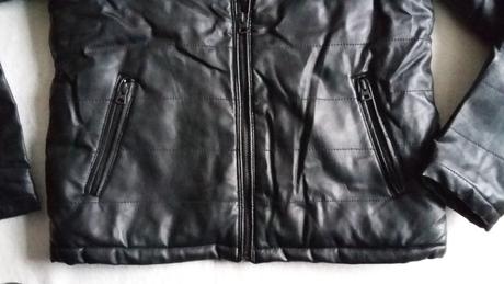 Detská koženková bunda veľ. 152, pepperts,152