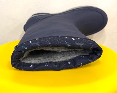 Zateplené blikajúce gumáky 30/32-19,7/20,5, lupilu,30