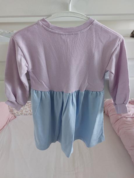 Šaty frozen elsa, h&m,110