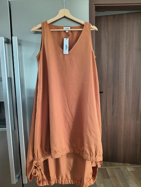 Terea by andrea pitter luxusné long maxi dress, m / s