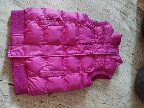 Ružová vesta 122/128, 128