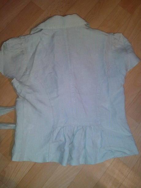 Kvalitné talianské ľanové sako, m