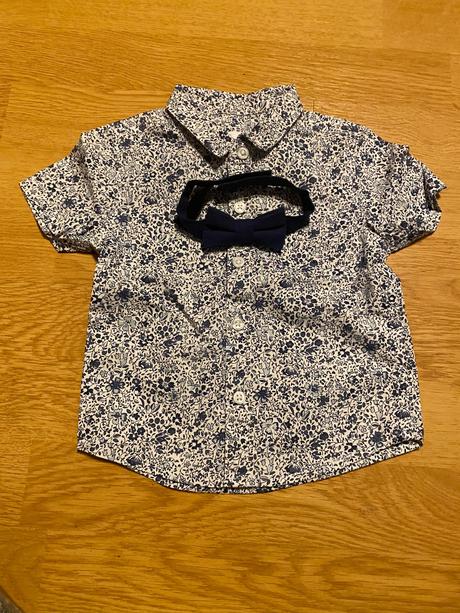 Košeľa + motýlik, next,74