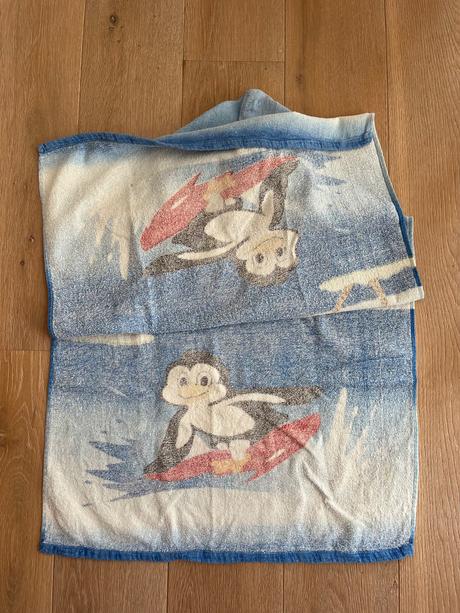 Uterák s kapucňou cez hlavu / pončo, 