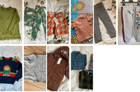 Balík oblečenia pre chlapca 116, 104–116