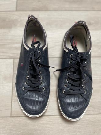 Hilfiger kožené topánky, tommy hilfiger,45