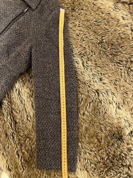Dámsky vlneny zimný kabát, 44