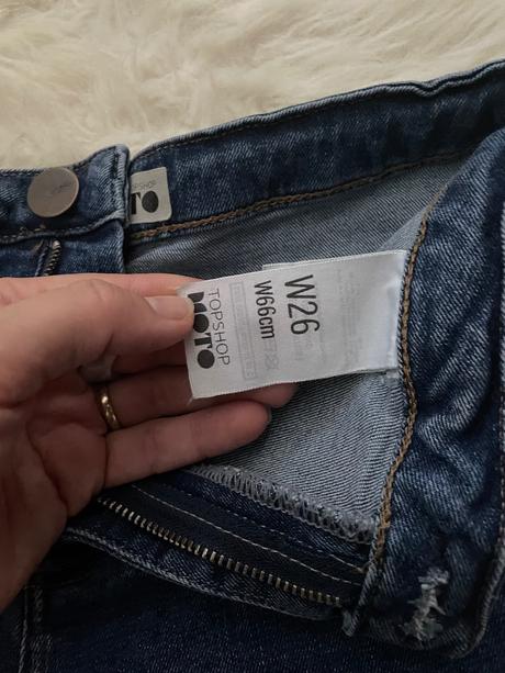 Riflové šortky topshop moto, topshop,36