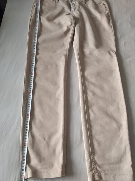 Dámske béžové nohavice mac, mac,40